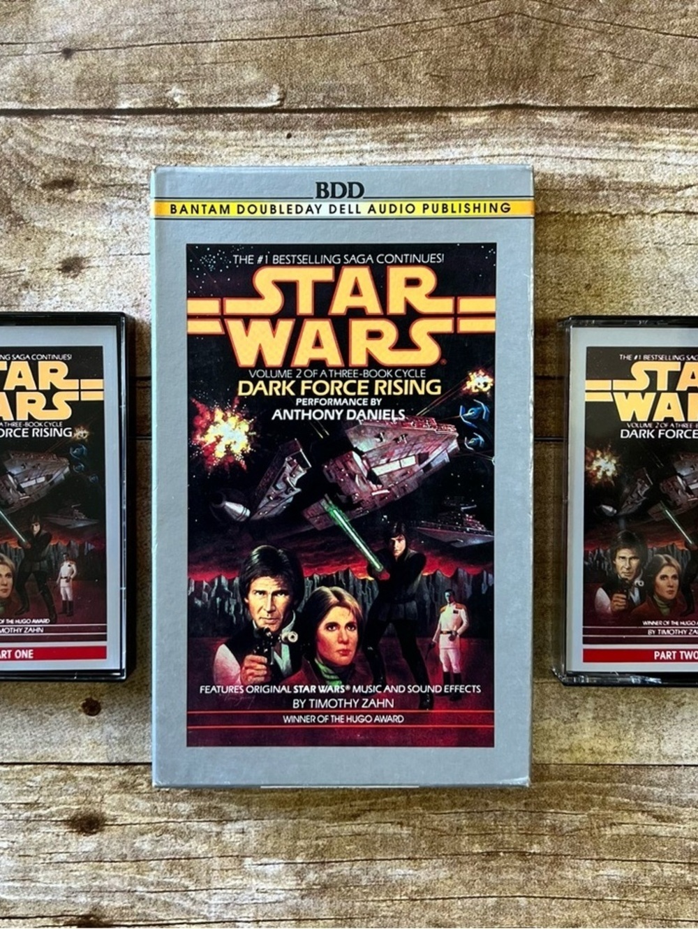 Star Wars Dark Force Rising Audiobook Cassette Tape Set Volume 2 Thrawn Trilogy